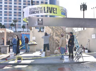 decorative concrete live at the world of concrete
