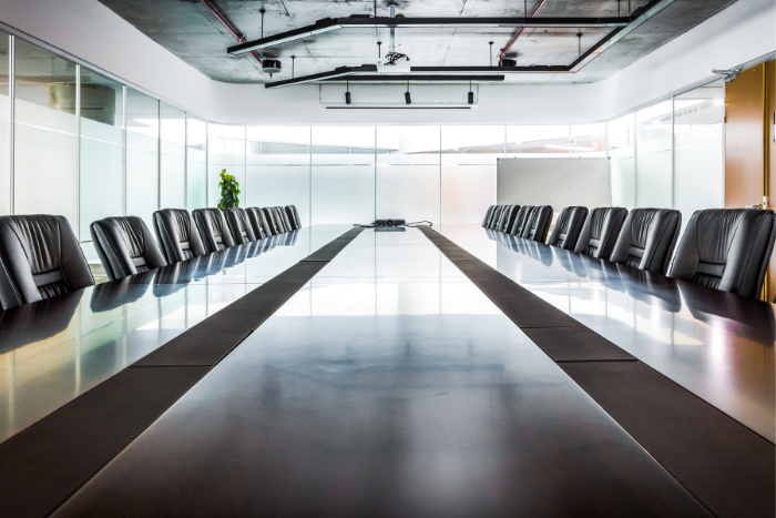 ACPA 2020 election results - here is an empty boardroom