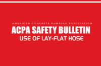 American Concrete Pumping Association safety bulletin