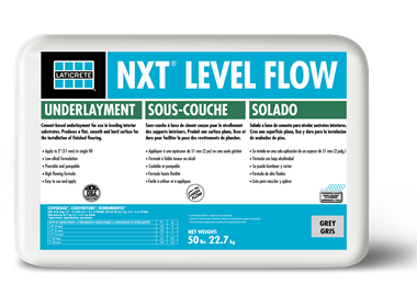 NXT Level Flow - high-performance self-leveling underlayments by Laticrete