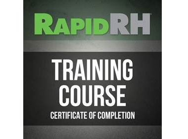 Rapid RH Training and Certification