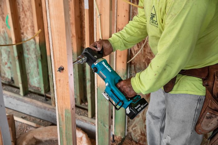 18V LXT brushless right angle drills by Makita