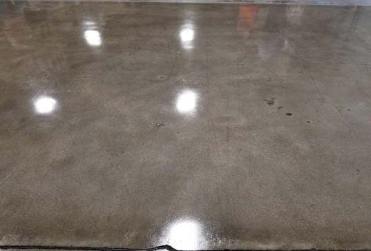 Coval polished concrete coating 1500-grit