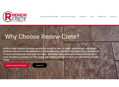 Renew Crete Launches New Website