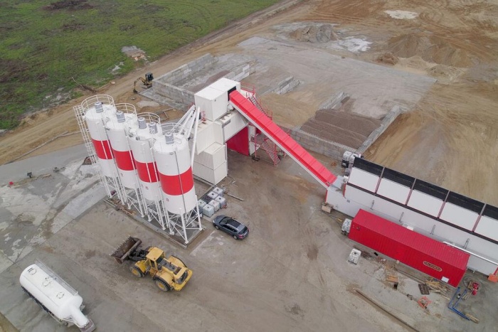 Tecwill’s Winterized Mobile Concrete Plants Substantially Reduce CO2