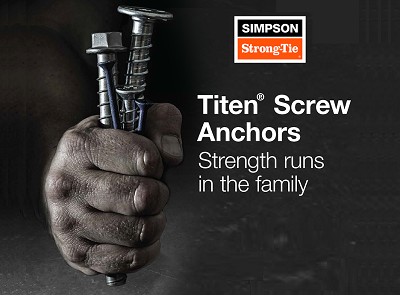 Simpson Strong-Tie Titen Screw Anchors