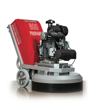Scanmaskin introduces propane grinder and propane dust collector