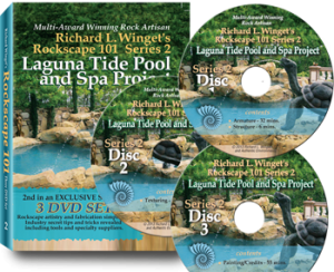 Tide pool and spa project instructional DVDs available