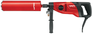Capable of wet and dry coring in reinforced concrete and masonry, the DD 110-W is a perfect fit for a variety of applications