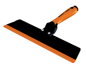 Kraft Tool Co. is now offering the Squeegee Trowel in a variety of sizes. Blade sizes now include 12, 14, 18, 22 and 26 inches.