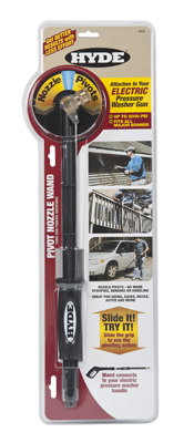 Hyde Tools has introduced an electric version of the Pivot Nozzle wand. 