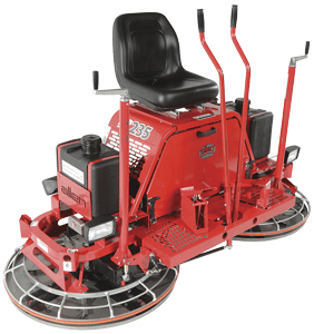 The new Allen MP 235 Edger is a complete redesign of the MP 225 Edging Mechanical Drive Riding Trowel. 
