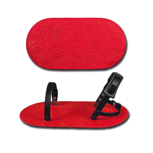 Butterfield Colors new shoes that slip over work boots allow users to get on the concrete sooner.