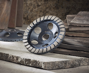 Bosch has introduced 4-inch, 4 1/2-inch, 5-inch and 7-inch diamond cup wheels. 