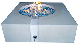 For many years now, the popularity of concrete countertops has grown. Classic Concrete Firepit