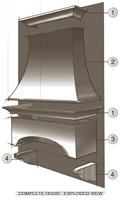 concrete oven hood sketch how to create an oven hood out of concrete