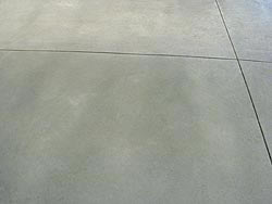 Concrete Burnishing -When you burnish, youre making the surface slick and very smooth, as well as altering the color.