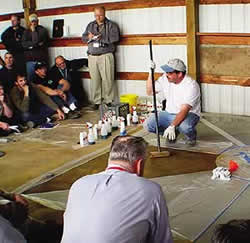 Decorative Concrete System's annual training event in March dew contractor's from all over the Northwest and proved to be an incredible opportunity for those who attended.