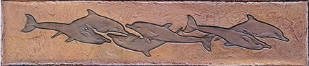 Proline Concrete Tools dolphin stamp for concrete