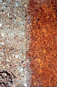 Removing Rust using Franmar products can be as easy as 1-2-3