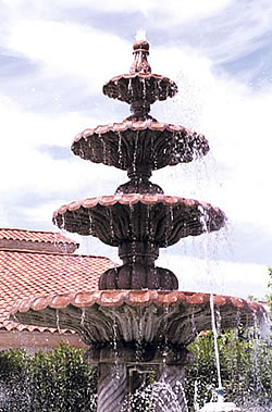 ConTrol Fiber Reinforcement in this fountain