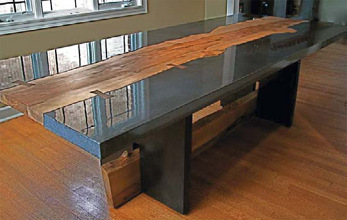 Best of Show: Keelin Kennedy, Barefoot Design, Chicago, Ill. Dining room table for 10